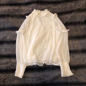 Zara Frilled Blouse